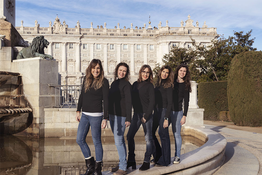 Sesión fotográfica para grupos por las calles de Madrid